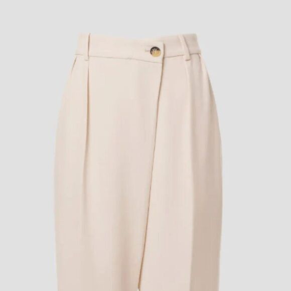 BA&SH Shen off-white trouser pants size 40 size 8 EUC - Picture 7 of 13